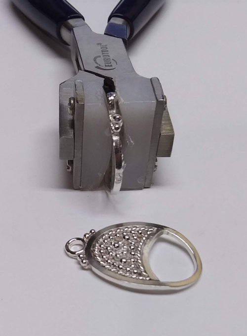 Judy Larson's Bali Style Focal Toggle - , Findings & Components, Toggles & Clasps, Earwire & Headpin, Butane Torch, Soldering, Solder, Bali Style Focal Toggle